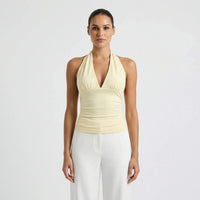 Halter Neck Bodycon Top - Michaela