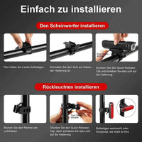 Fahrradbeleuchtungsset - LumenGuard