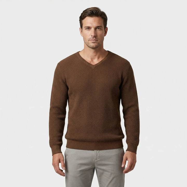 Relaxed Fit Long-Sleeve Jumper - Tim