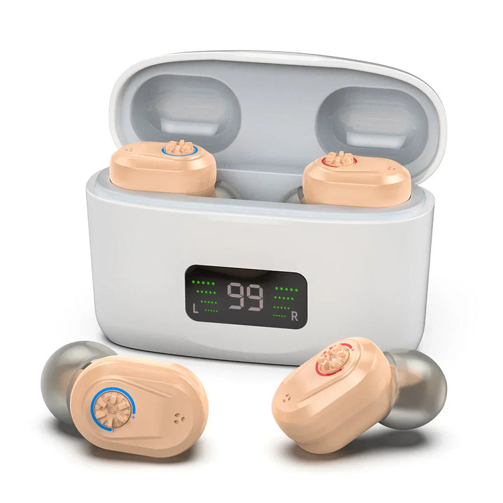 Mini audífono inalámbrico con reducción de ruido – HearMax