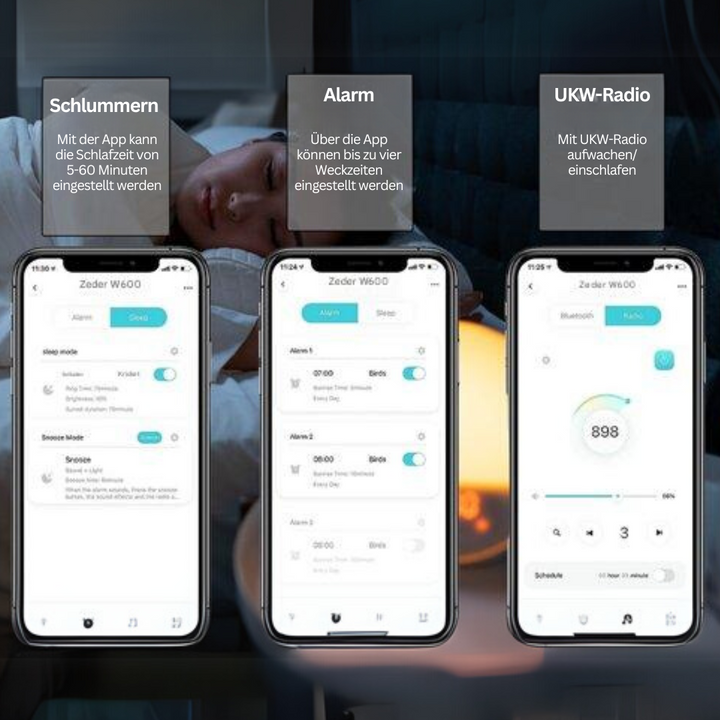 Intelligentes Wake-Up-Light mit App – Soluna
